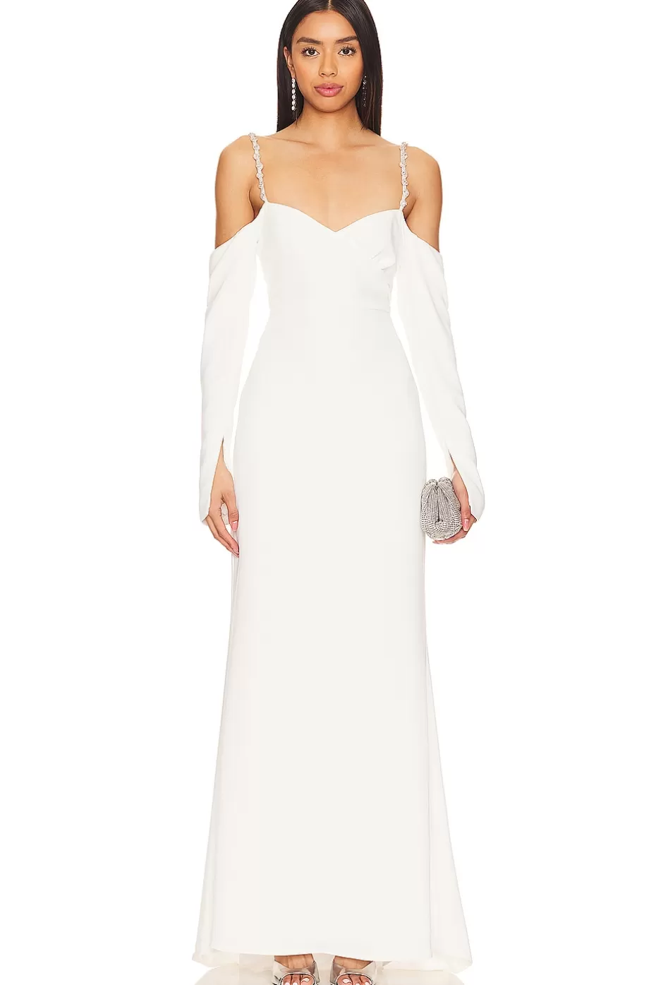 Lovers + Friends Dominique Off The Shoulder Gown