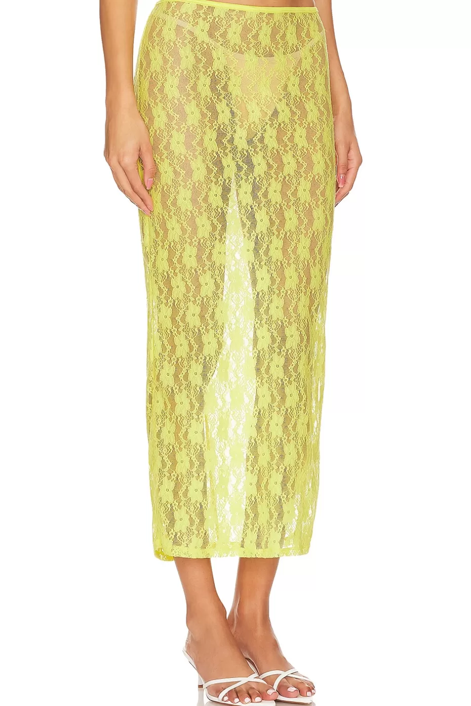 Lovers + Friends Lia Sheer Skirt
